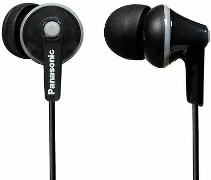Earphones Panasonic RP-HJE125E / Black