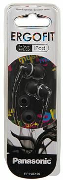 Earphones Panasonic RP-HJE125E / Black