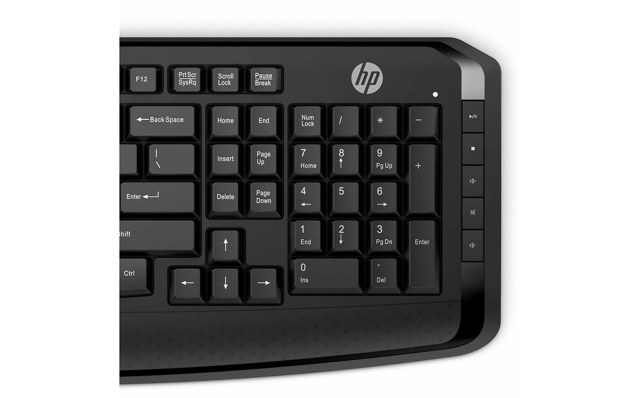KIT HP Wireless Keyboard and Mouse 300 / 3ML04AA#ACB / Black
