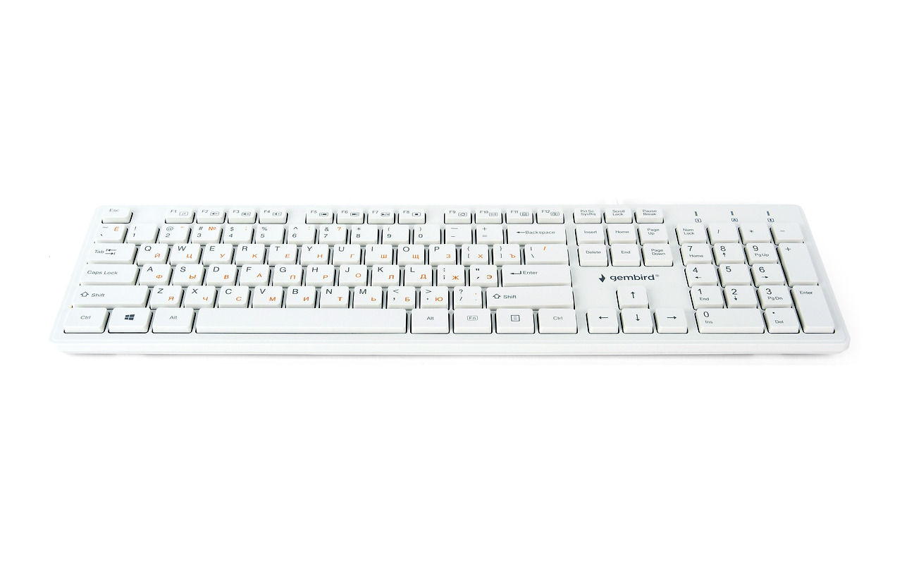 Gembird KB-MCH-03 / Chocolate / White