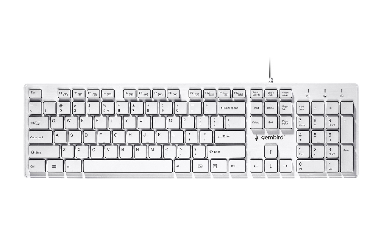 Gembird KB-MCH-03 / Chocolate / White