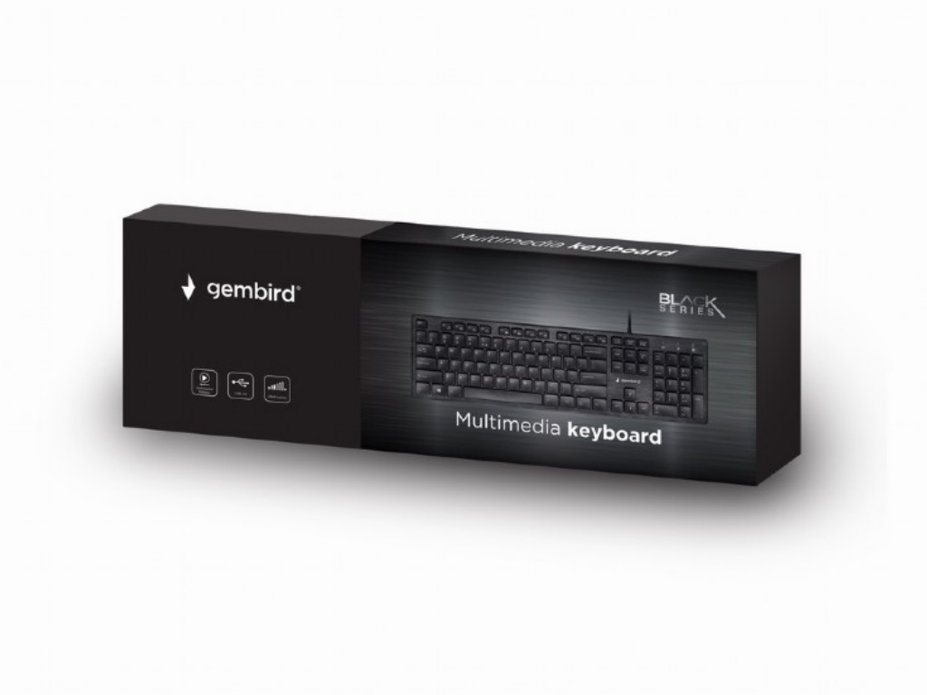 Gembird KB-MCH-03 / Chocolate / Black