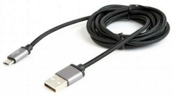Cable Gembird CCB-mUSB2B-AMBM-6 / Black