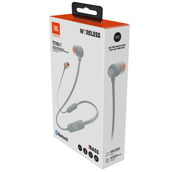 JBL Tune T110BT / In-ear / Bluetooth / Grey