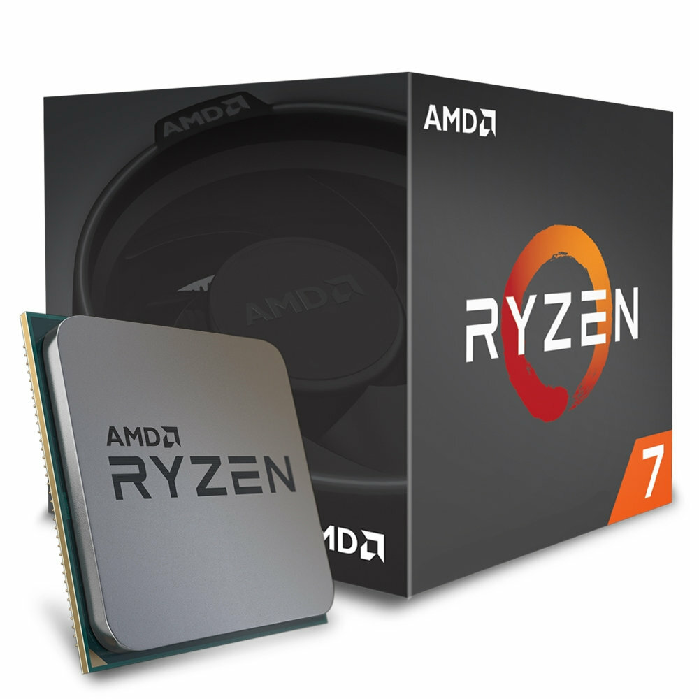 CPU AMD Ryzen 7 1700 / Socket AM4 / 65W / With Cooler