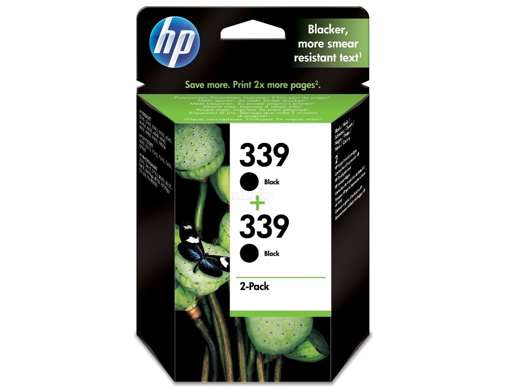 Cartridge HP C8767EE / №339 / 2-pack / Black