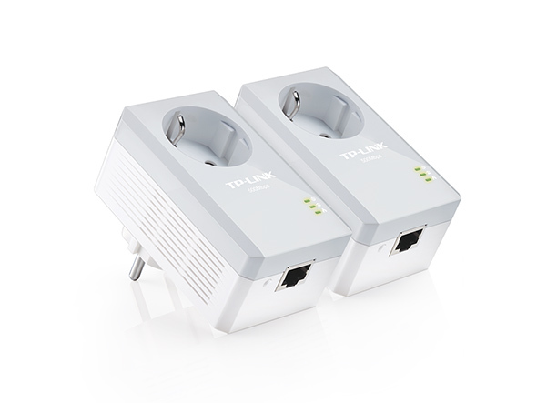 Powerline TP-LINK TL-PA4010P KIT / Dual / AC Pass / 500Mbps /