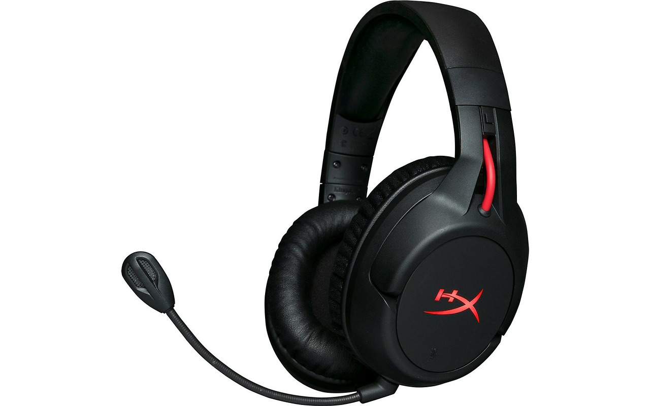 Kingston HYPERX Cloud Flight Wireless + Wired Gaming / HX-HSCF-BK/EM / Black