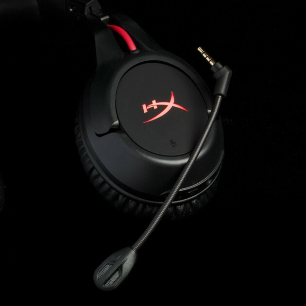 Kingston HYPERX Cloud Flight Wireless + Wired Gaming / HX-HSCF-BK/EM / Black