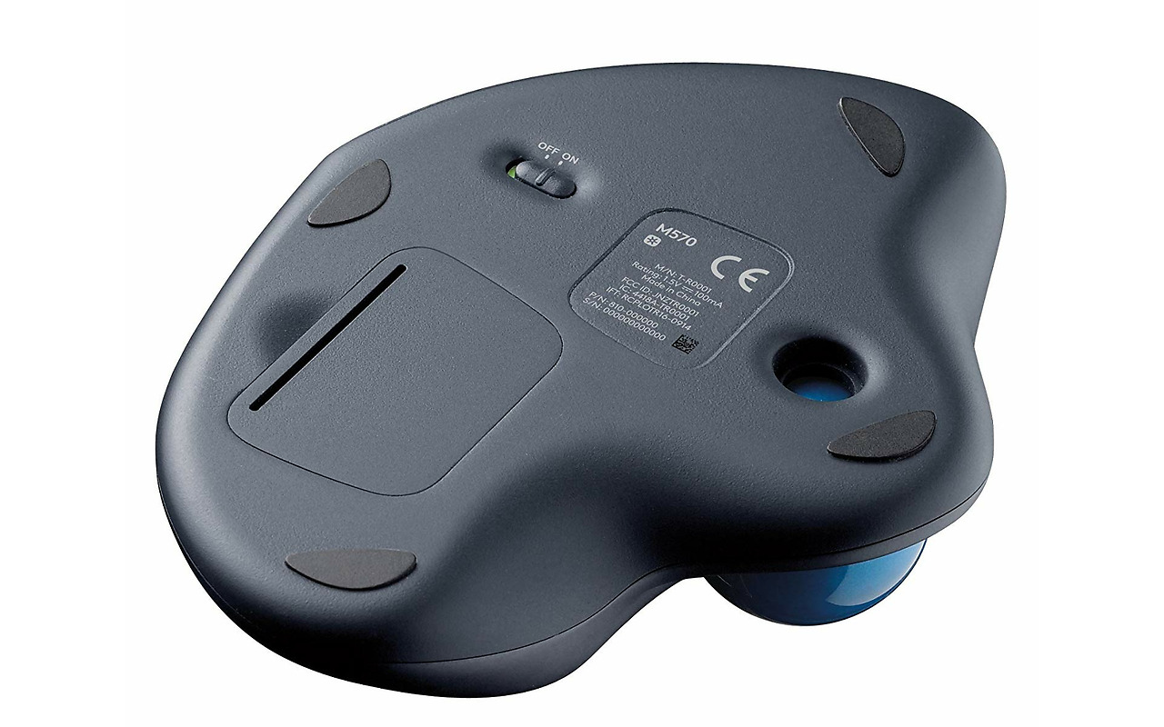 Logitech M570 Trackball / 910-002090 / Black