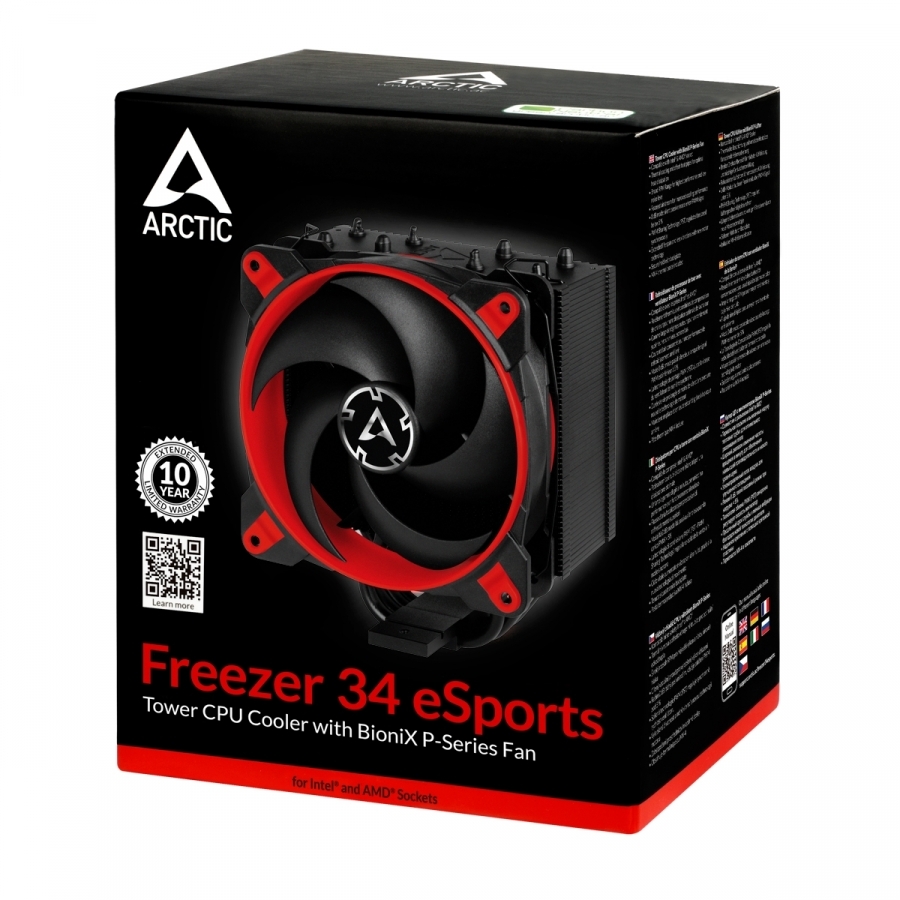 Cooler Arctic Freezer 34 eSports / Red
