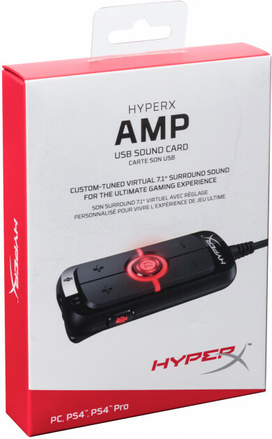 USB Sound Card Kingston HX-USCCAMSS-BK