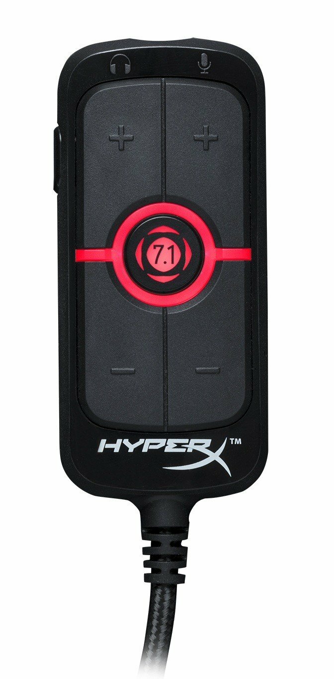 USB Sound Card Kingston HX-USCCAMSS-BK