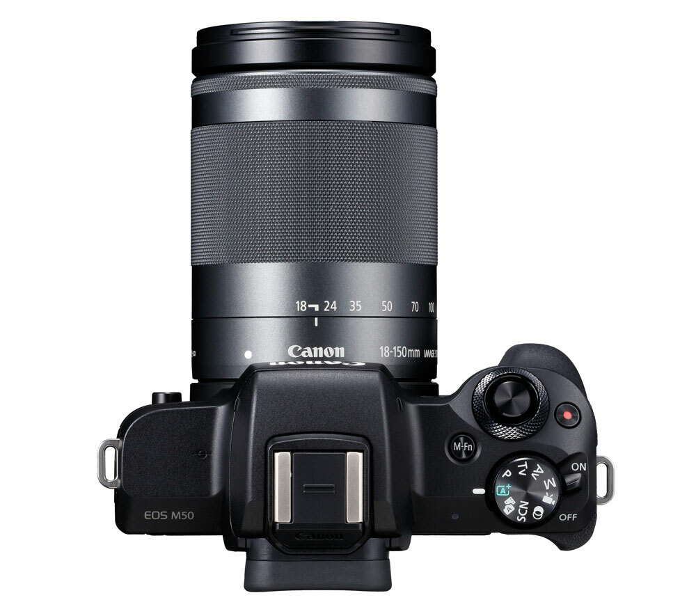 Canon EOS M50 / EF-M18-150 IS STM / Black