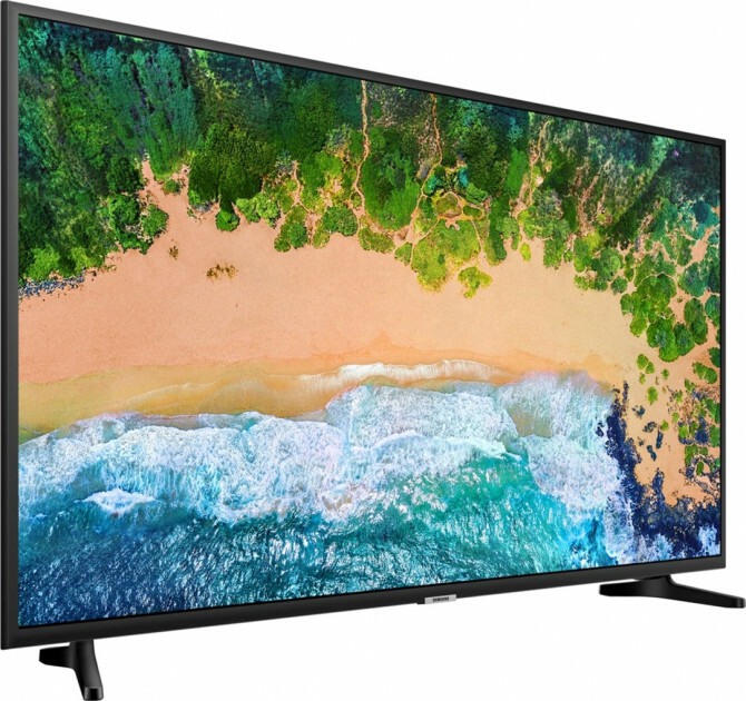 Smart TV Samsung UE43NU7090U / 43" Flat 3840x2160 UHD / Tizen OS / PQI 1300Hz / Wi-Fi / Black