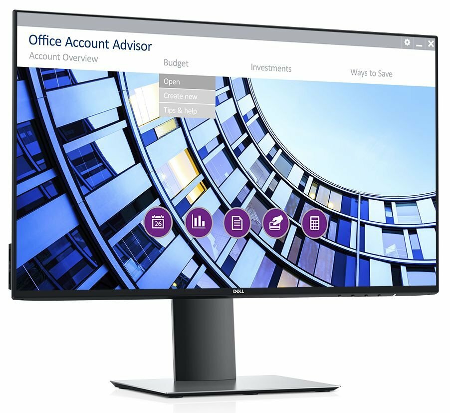 DELL UltraSharp U2419HC / 23.8" FullHD IPS LED / Borderless / 6ms / 2M:1 / 250cd / Black