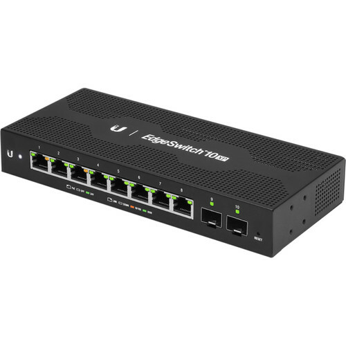 Ubiquiti EdgeSwitch ES-10XP / 8-Port Gigabit RJ45 /