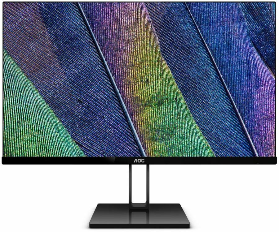 Monitor AOC 27V2Q / 27.0" Full HD IPS LED / Borderless / 5ms / 50M:1 / 250cd / Black