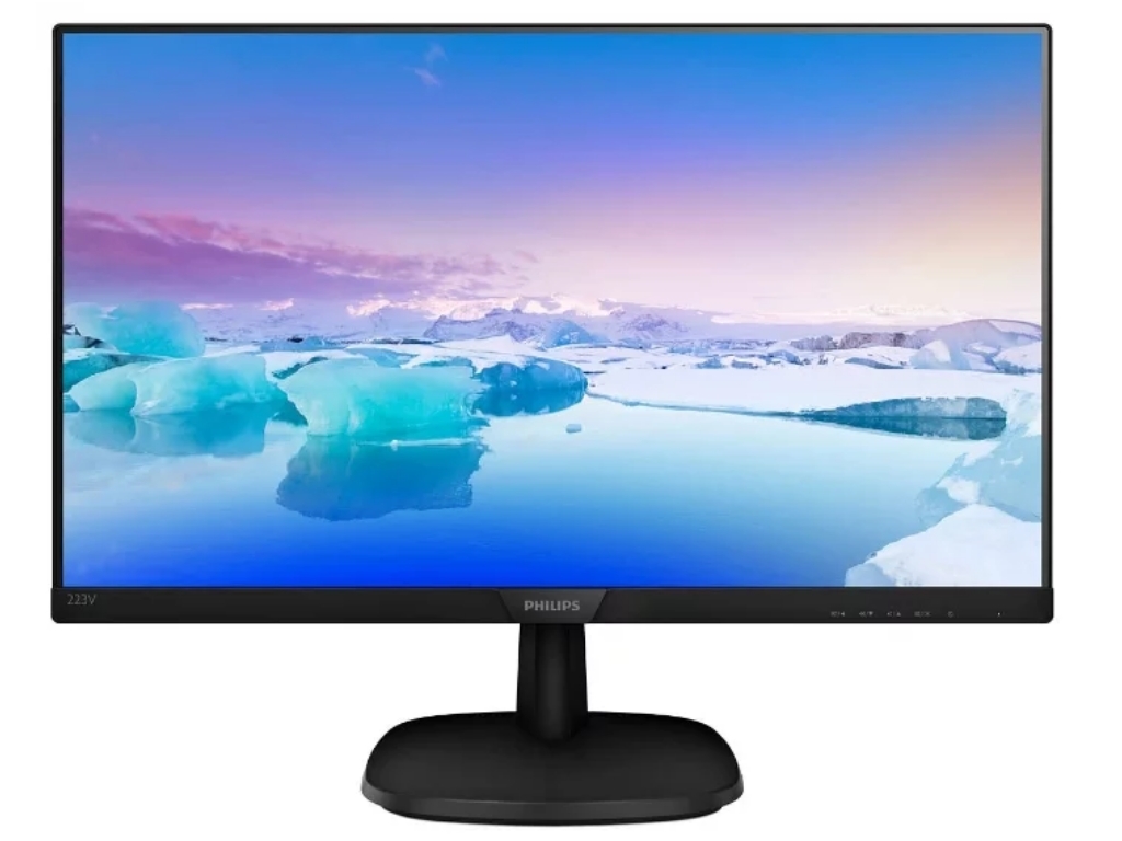 Monitor Philips 223V7QDSB / 21.5" AH-IPS LED Full-HD / 5ms / 250cd / LED10M:1 / Black