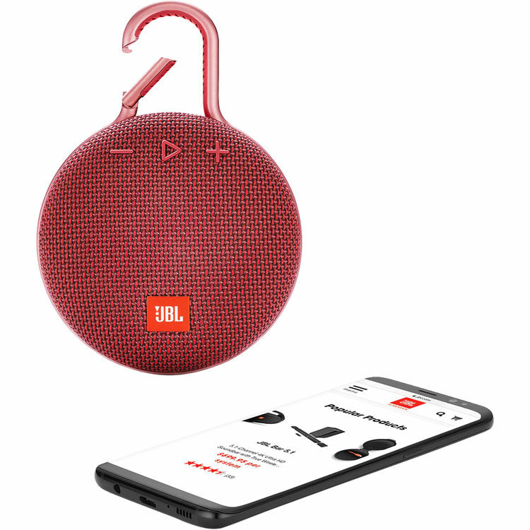 JBL Clip 3 / Bluetooth / 3W / Red