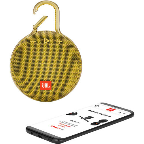 JBL Clip 3 / Bluetooth / 3W / Yellow