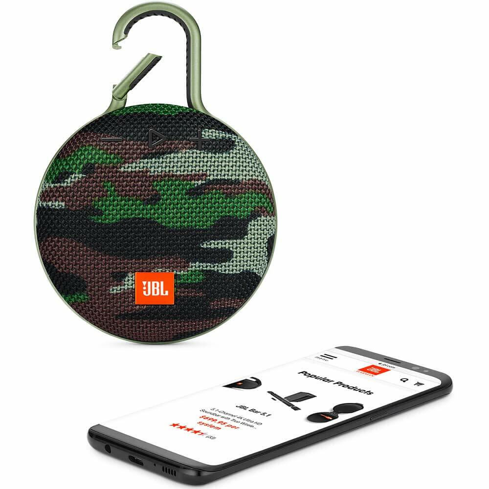 JBL Clip 3 / Bluetooth / 3W / Camouflage