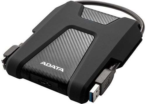 External HDD ADATA HD680 / 1.0TB / USB3.1 / 2.5" / AHD680-1TU31-C / Black