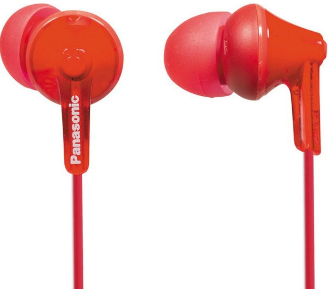 Earphones Panasonic RP-HJE125E / Red