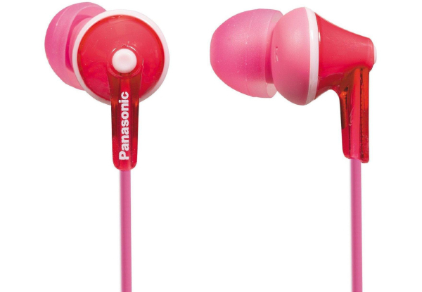 Earphones Panasonic RP-HJE125E / Pink