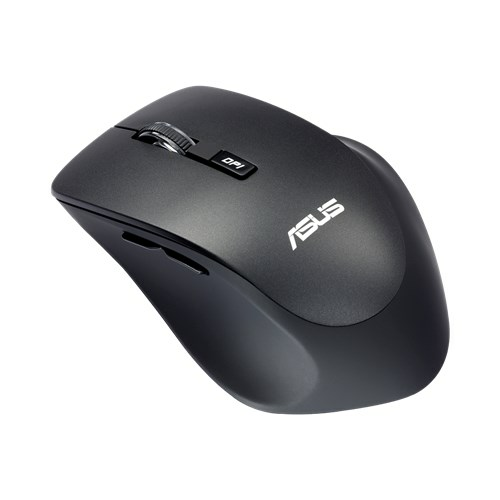 Mouse ASUS WT425 / Wireless / Silent / Optical / 1000-1600 dpi / 6 buttons / Ergonomic / Black