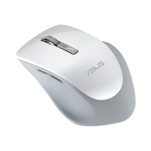 Mouse ASUS WT425 / Wireless / Silent / Optical / 1000-1600 dpi / 6 buttons / Ergonomic / White