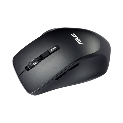 Mouse ASUS WT425 / Wireless / Silent / Optical / 1000-1600 dpi / 6 buttons / Ergonomic / Black