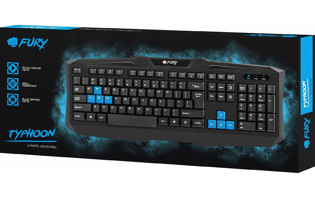 Keyboard FURY Typhoon NFU-0866 /