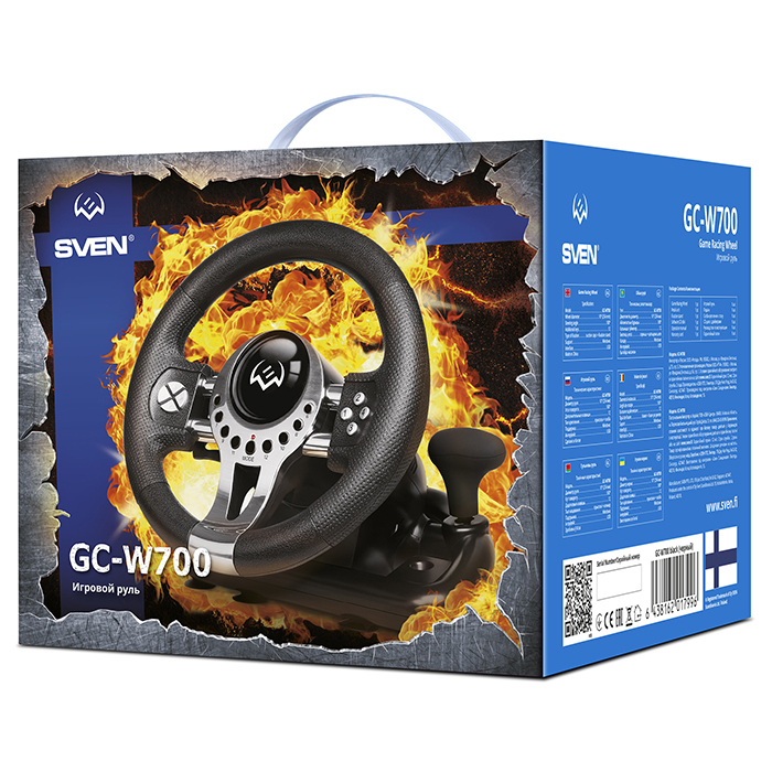 Wheel Sven GC-W700 / 180 degree / Pedals / Tiptronic /