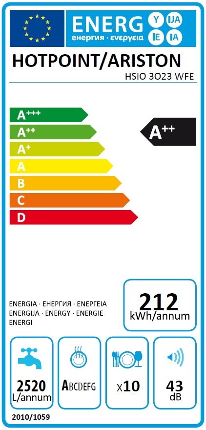 Hotpoint-Ariston HSIO 3O23 WFE
