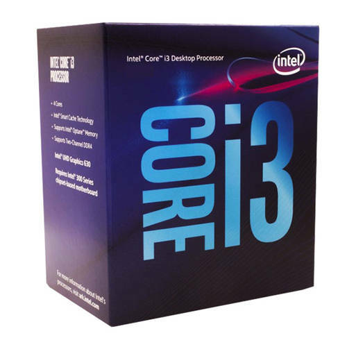 CPU Intel Core i3-9100F / S1151 / 4.2GHz / 6MB / 14nm / 65W / With Cooler