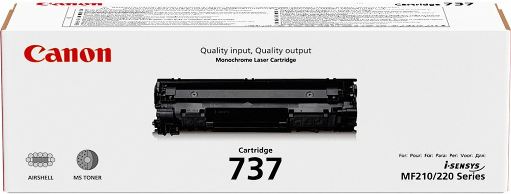 Cartridge Canon 737 / Original / Black