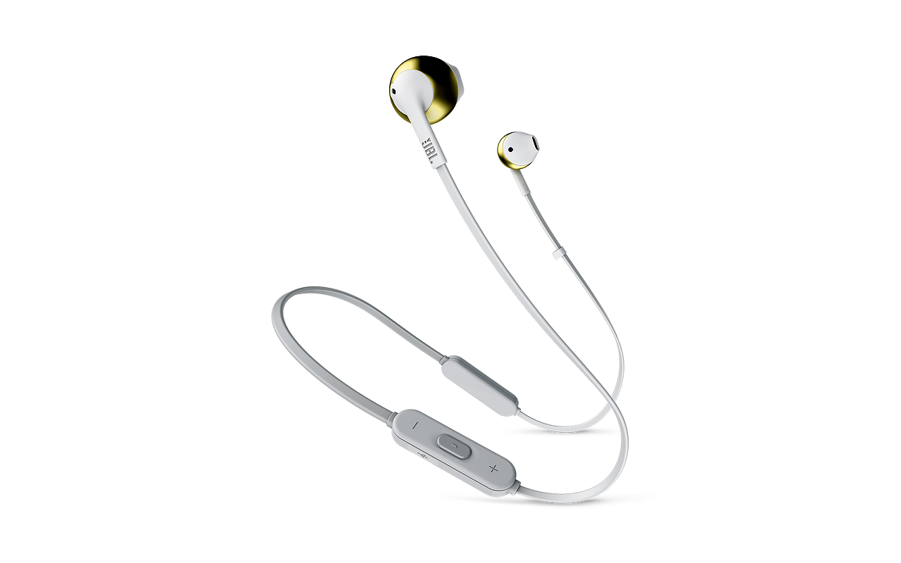 Earphones JBL Tune 205BT / Bluetooth / Gold