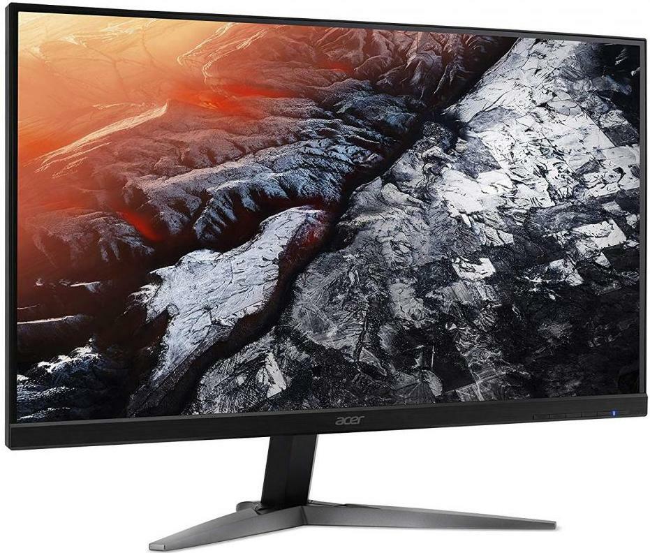 Monitor ACER Gaming KG271U / 27.0" LED 2560x1440 / 144Hz Refresh Rate / ZeroFrame / 1ms / 100M:1 / 350cd / FreeSync / Speakers / UM.HX1EE.A15 / Black