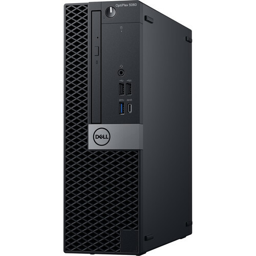 PC DELL OptiPlex 5060 SFF / lnteI Core i5-8500 / 8GB DDR4 RAM / 256GB M.2 SSD / DVD-RW / InteI HD630 Graphics / 65W PSU / Windows 10 PRO / Black
