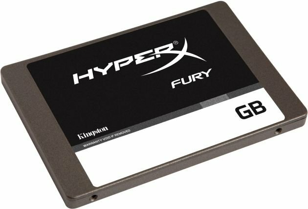 2.5" SSD Kingston HyperX FURY 3D / 120GB / SATAIII / 7mm / Controller Silicone Motion SM2258XT / 3D NAND TLC / KC-S44120-6F /