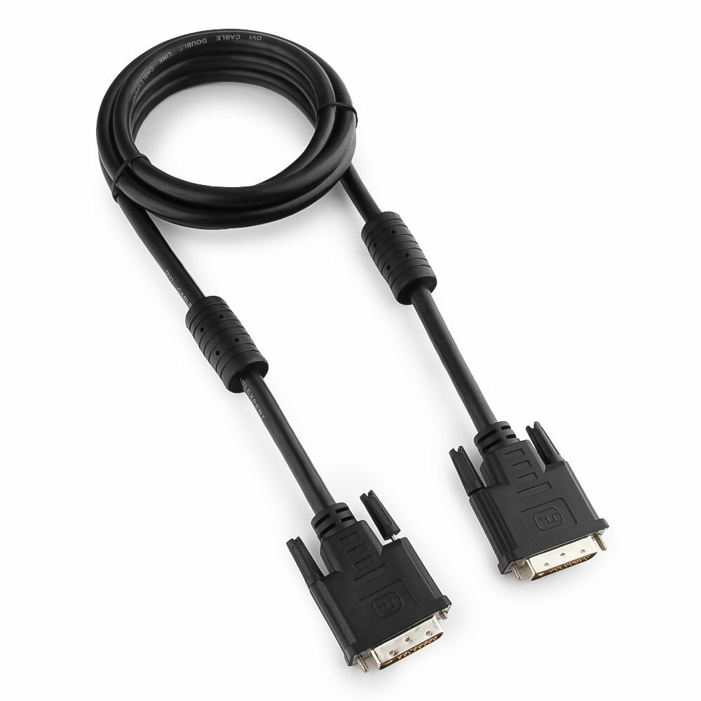 Cablexpert CC-DVI2-BK-6 / DVI M to DVI M / 1.8M /
