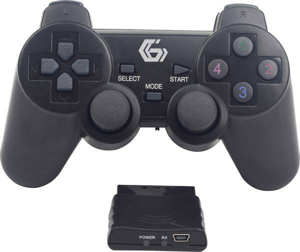 Gamepad Gembird JPD-WDV-01 / Wireless / Black