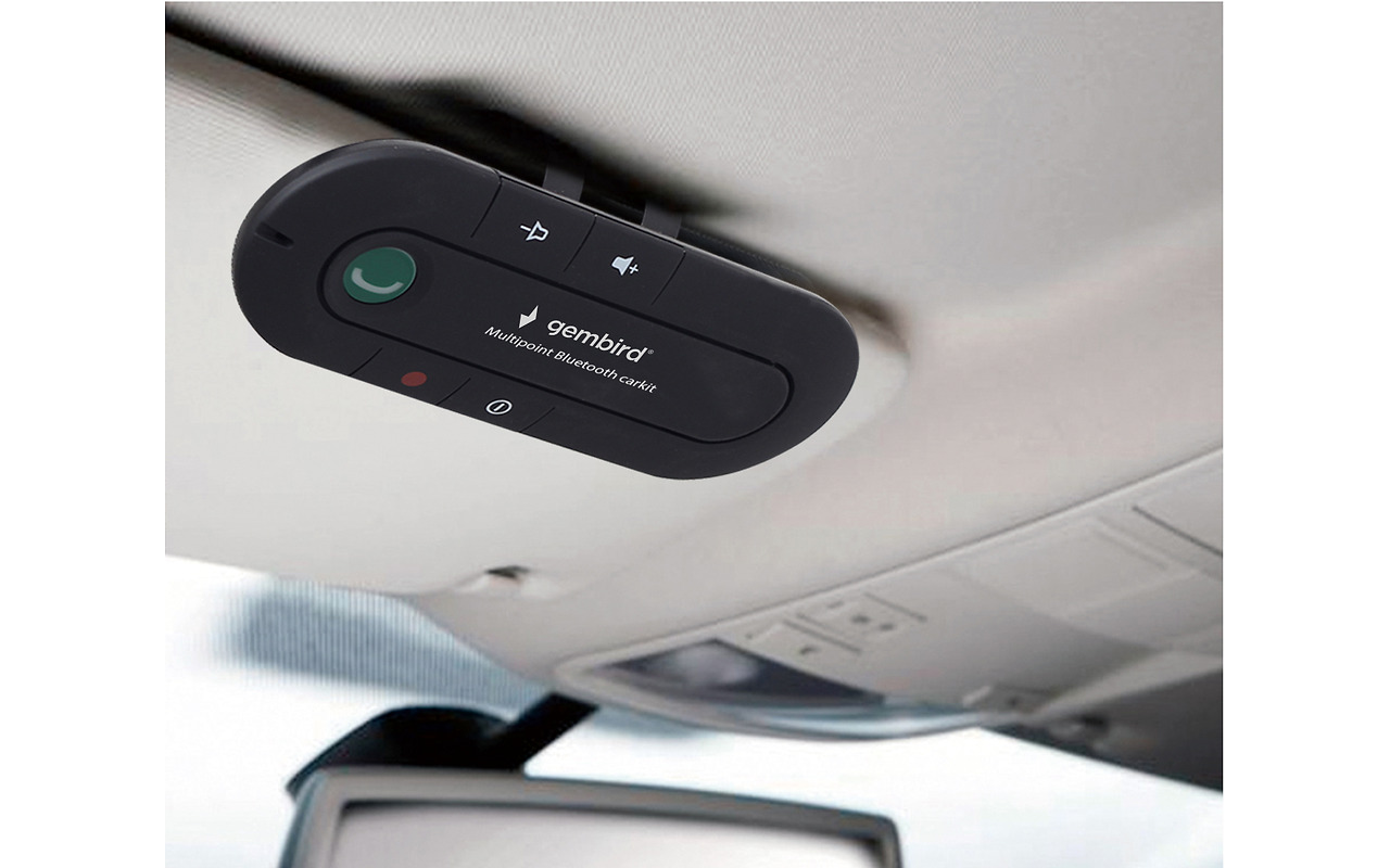 Carkit Gembird BTCC-03 / Multipoint Bluetooth / Black
