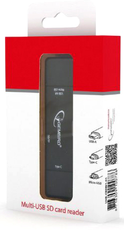 Card Reader Gembird UHB-CR3IN1-01 /
