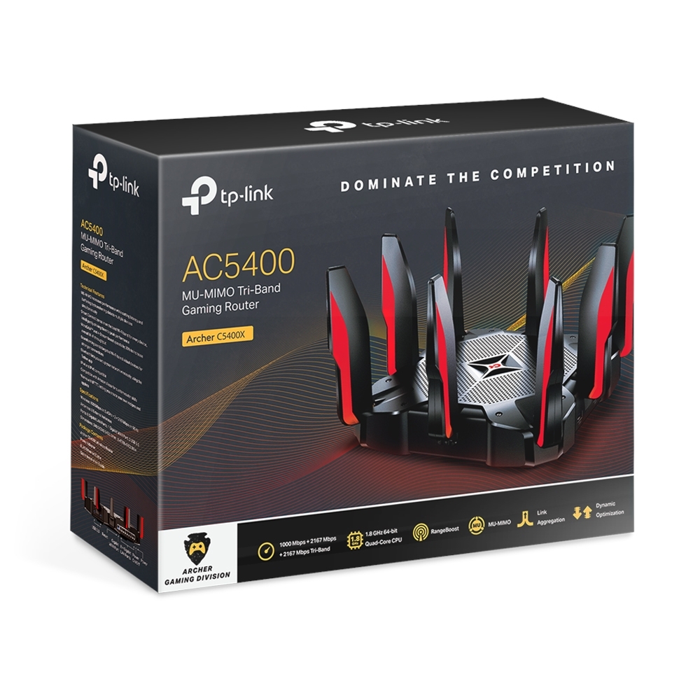 TP-LINK Archer C5400X / AC5400 / Tri-Band / Gigabit /