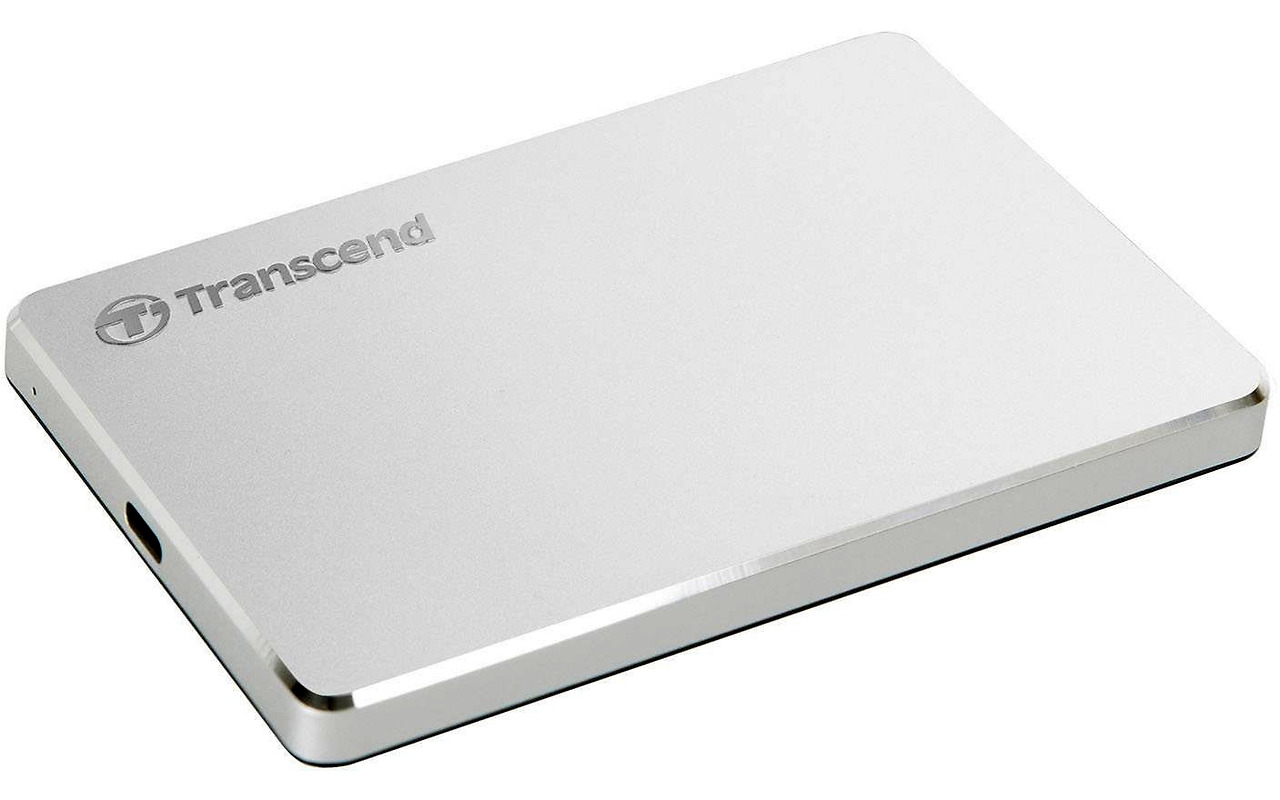 USB Transcend StoreJet 25С3S / 2.0TB / 2.5" External HDD / TS2TSJ25C3S / Silver