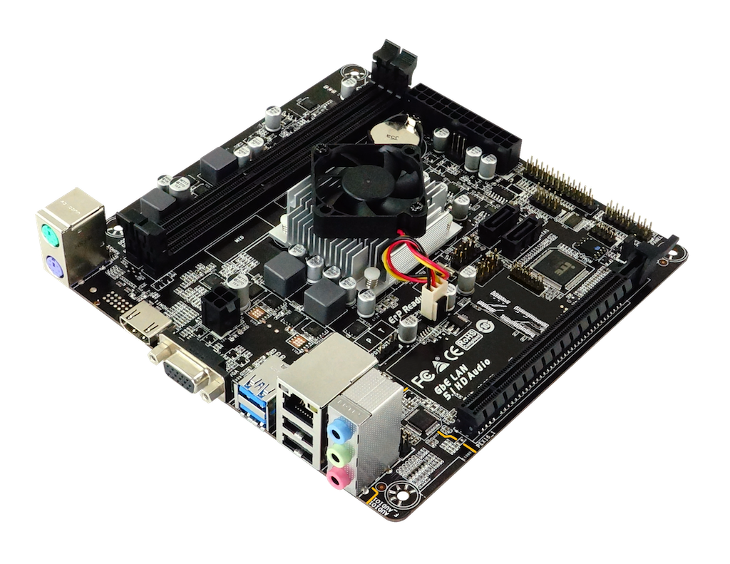 MB + CPU Biostar A68N-5600E / Quad-core AMD A4-3350B / 2xDDR3-1600 / AMD Radeon R4 Graphics / mini-ITX /
