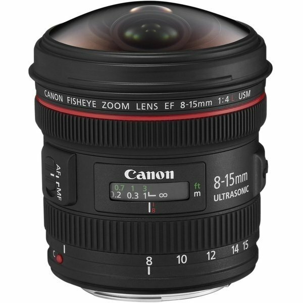 Canon EF 8-15mm f/4.0L Fisheye USM