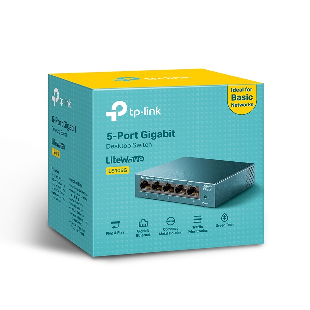 Switch TP-LINK LS105G / 5-port /